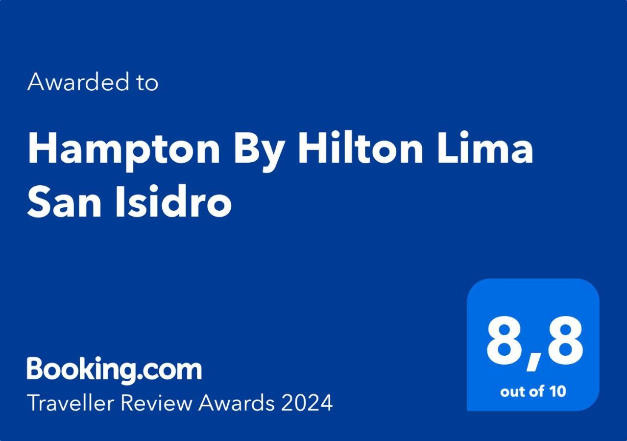 Hampton By Hilton Lima San Isidro Hotel Exterior foto